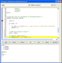 統合されたMATLABコードをDADiSP上で実行